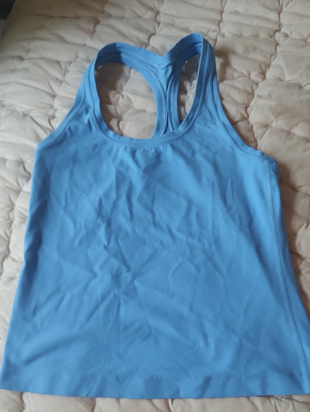 lululemon athletica Blue Tank Top